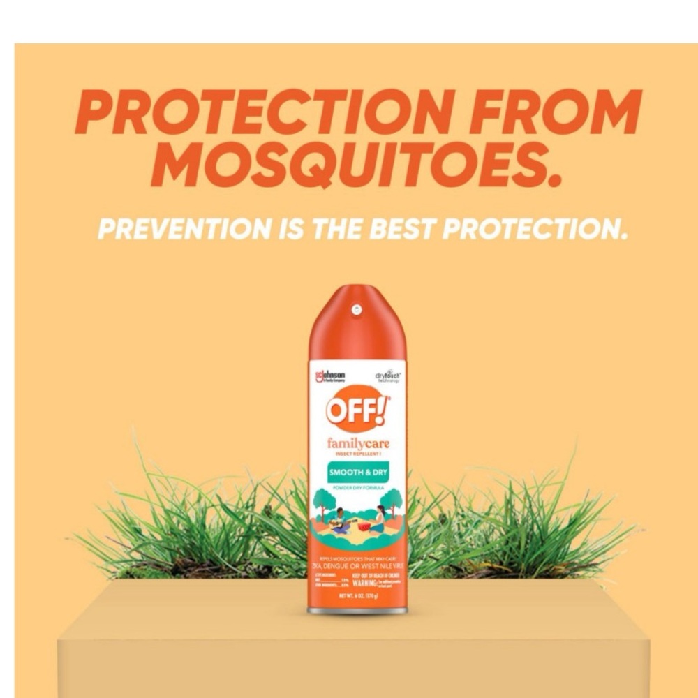 OFF! Family care insect mosquito bug repellant Smooth and Dry 3 pack - Picture 4 of 9